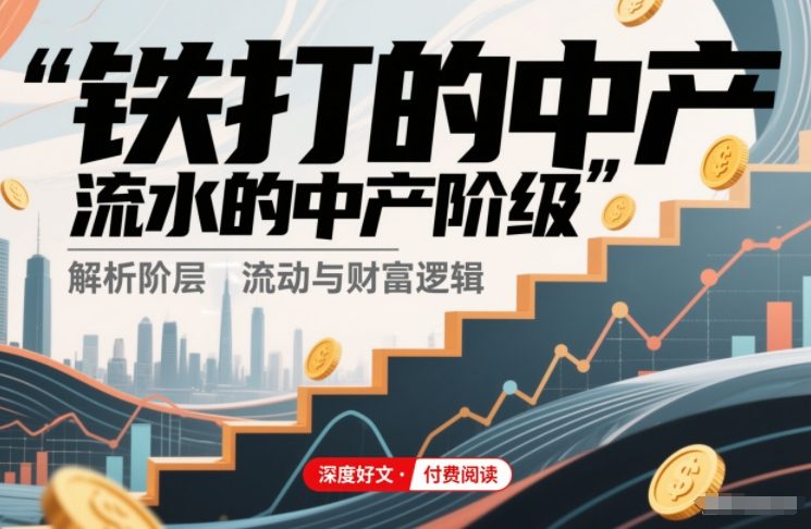 付费文章：铁打的中产，流水的中产阶级-南友云赚