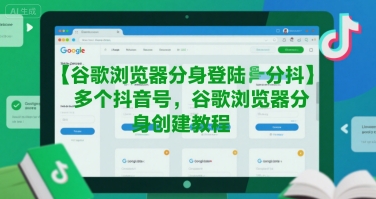 谷歌浏览器分身登陆多个抖音号，谷歌浏览器分身创建教程-南友云赚