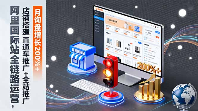 1925740ff81a0be776771087ef95a55f.jpeg 阿里国际站全链路运营,店铺搭建+直通车推广+全站推广,月询盘增长200%+