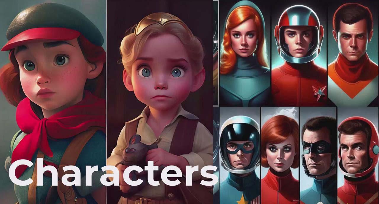 掌握 MidJourney V5 AI + ChatGPT创建一致的角色设计图像-22节课-中英字幕-南友云赚