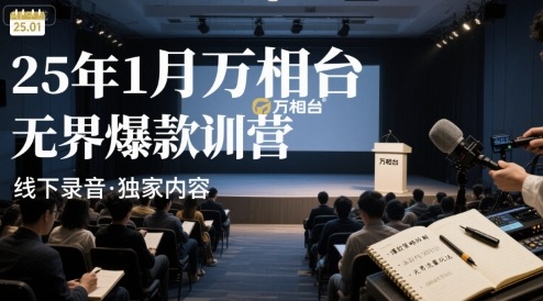 25年1月万相台无界爆款特训营线下录音-南友云赚