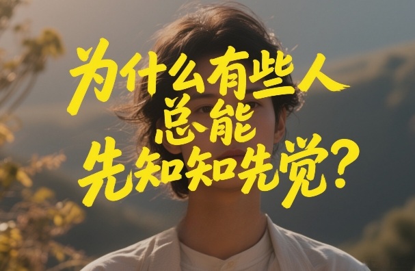 付费文章：为什么有些人总能先知先觉？-南友云赚