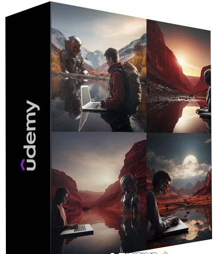 ChatGPT4 和 MidJourney AI 绘画聊天革命性指南教程-33节视频课-中英字幕-南友云赚