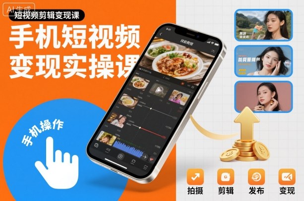 2b3f80691abcb84c8f5cf0c541960564.jpeg 手机短视频变现实操课,短视频剪辑变现课