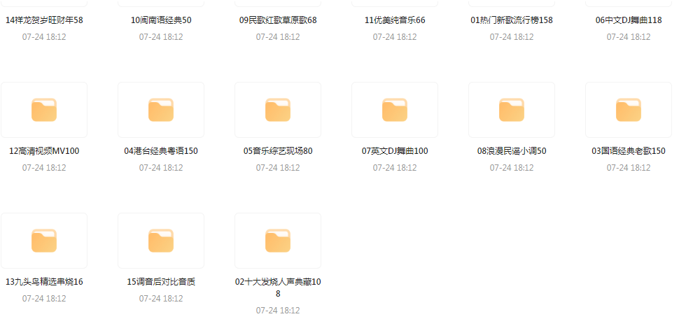 【无损音乐分享】2024龙年车载音乐九头鸟贺岁专辑-南友云赚