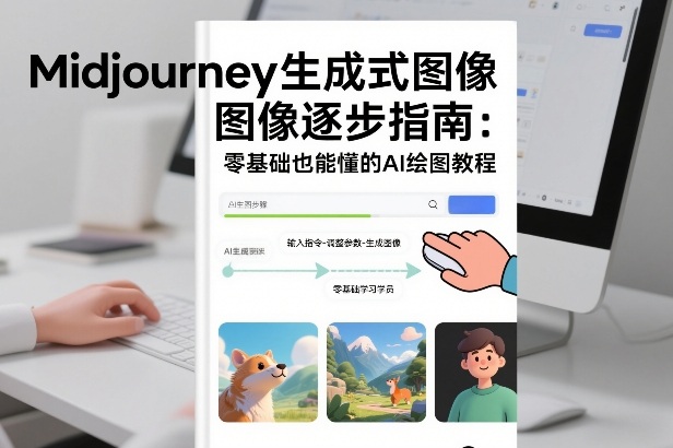 Midjourney生成式图像逐步指南：零基础也能懂的AI绘图教程-南友云赚