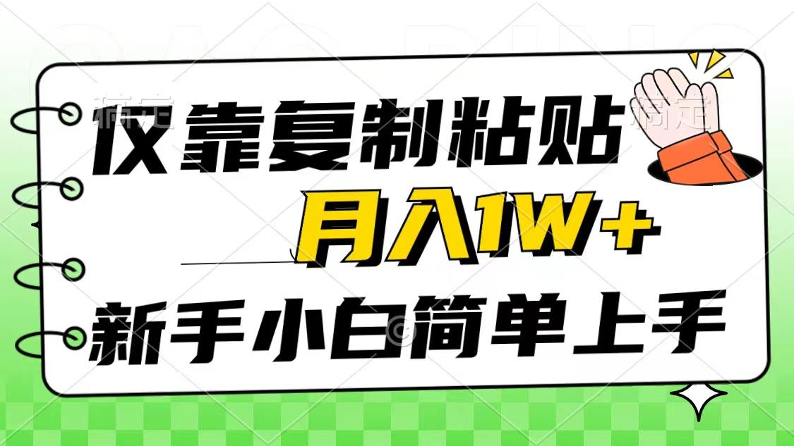 仅靠复制粘贴，被动收益，轻松月入1w+，新手小白秒上手，互联网风口项目-南友云赚