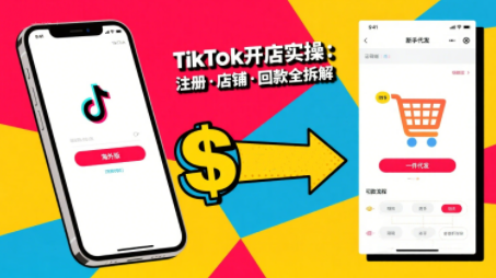 大熊跨境·TikTok从开店到投流的进阶课-南友云赚
