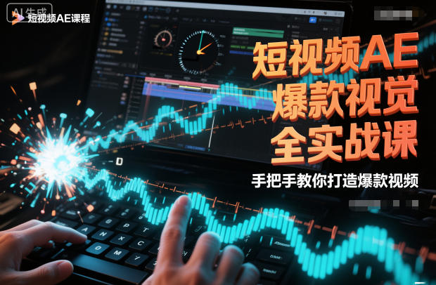 3b9a33b07b32aeca32aa5fcde8478c02.jpeg 短视频AE爆款视觉全实战课,手把手教你打造爆款视频