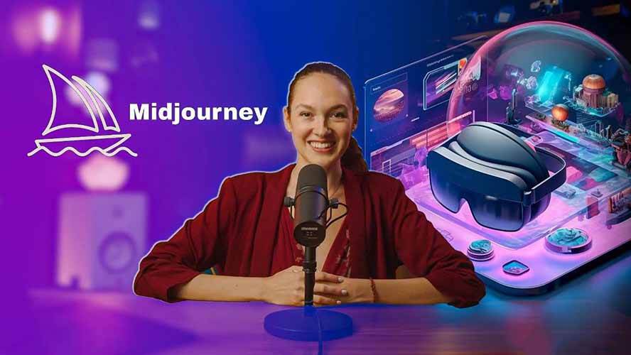 Midjourney AI图像创作课：提示词设计，风格探索，零基础掌握AI绘画核心技能