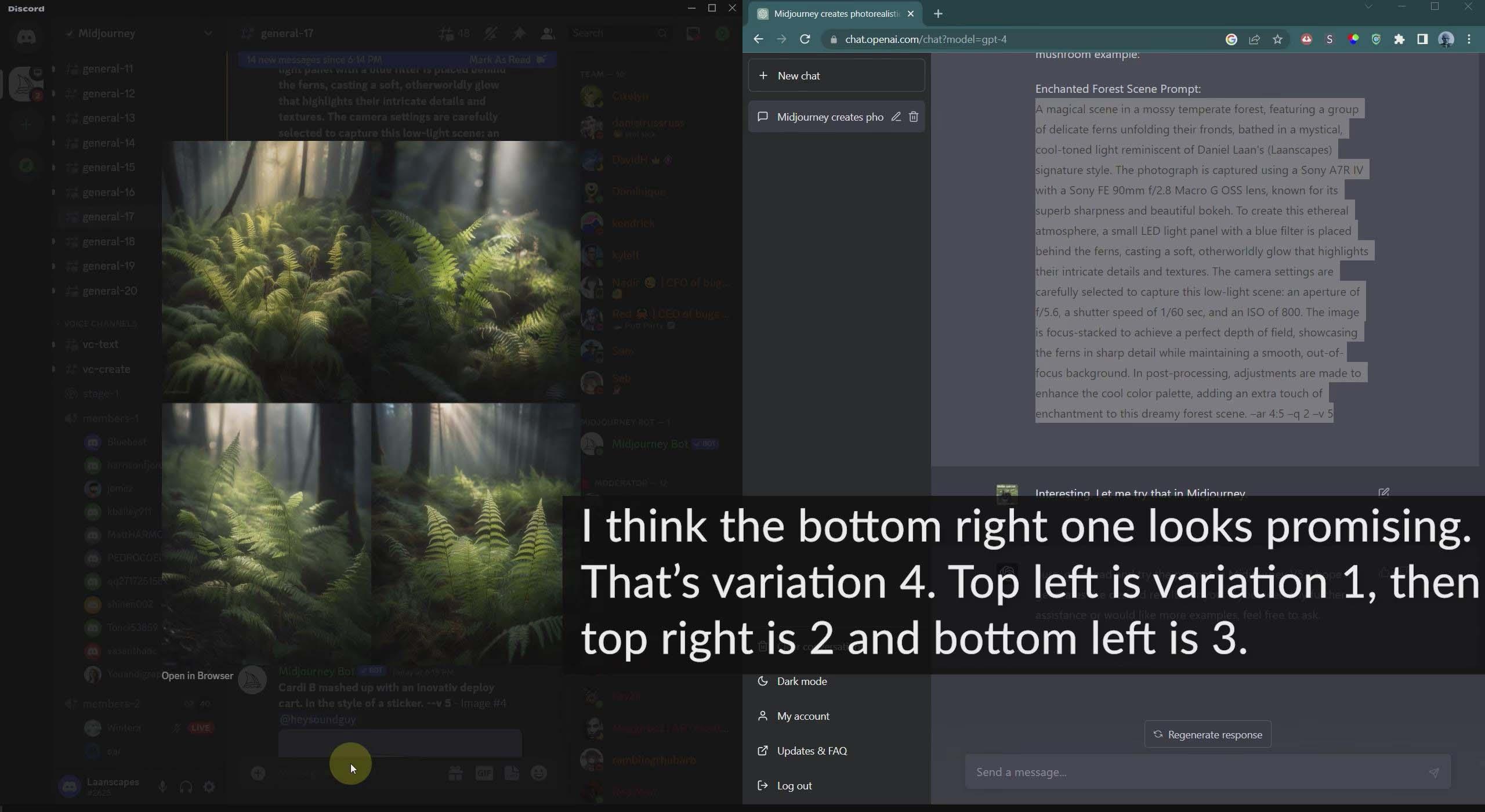 (8717期)摄影师 Daniel Laan 使用ChatGPT与Midjourney生成风光图像-中英字幕