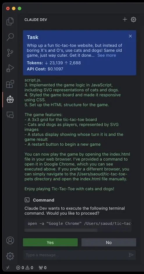 Claude Dev｜AI编程-南友云赚