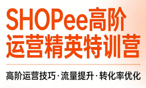 梦凡老师·Shopee虾皮高阶运营课程-南友云赚