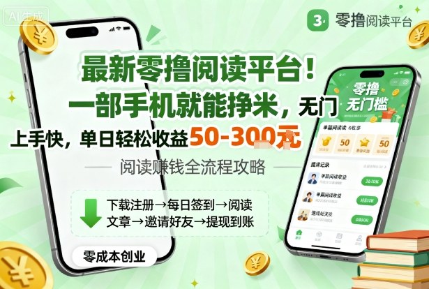 4a8a61d5422d2b851691c16bd7577c4c.jpeg 最新零撸阅读平台!一部手机就能挣米,无门槛上手快,单日轻松收益50-3张【揭秘】