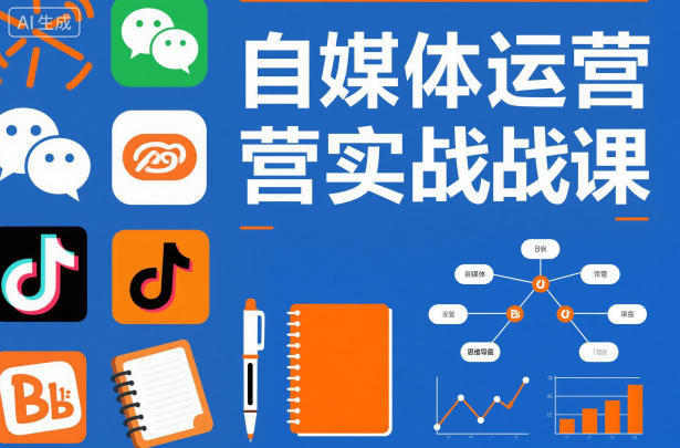 4c1734ce1917c29158ba00dcf3b3c194.jpeg 自媒体运营实战课,掌握一套系统的自媒体运营底层方法论,成为优秀的内容创作者