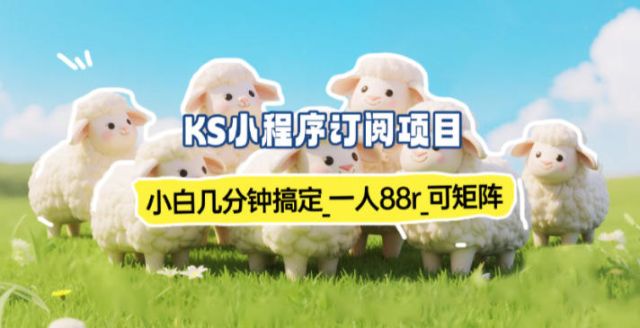 小程序订阅项目_小白几分钟搞定，一人88米，可矩阵(已测到账)-南友云赚