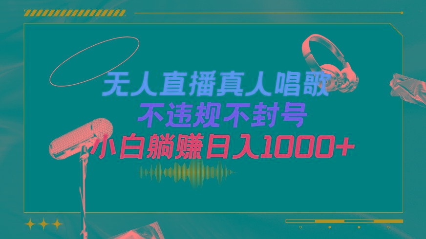 (9622期)抖音24小时无人直播音乐，不违规，不封号纯撸音浪，小白实操当天日入1000+-南友云赚