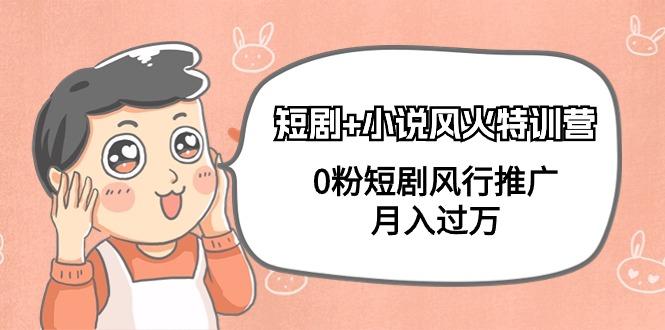(9374期)短剧+小说风火特训营，0粉短剧风行推广，月入过万(102节课)-南友云赚