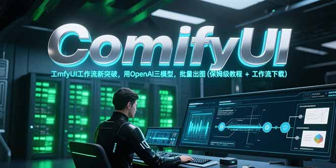 ComfyUI工作流新突破，用OpenAI三模型，批量出图(保姆级教程+工作流下载-南友云赚