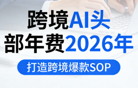 跨境AI头部年费2026年，打造跨境爆款SOP-南友云赚