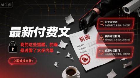 68ab7a02d4af971ecff96d56dfa9361f.jpeg 最新付费文:我的这些提醒,的确是透露了太多内幕