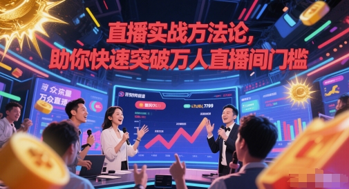 69b5650eb17cc94c0a878f05c7257a7b.jpeg 直播实战方法论,助你快速突破万人直播间门槛