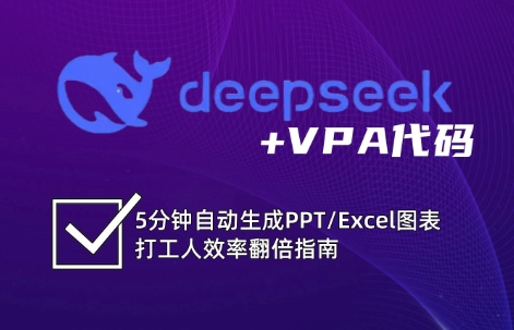DeepSeek从入门到精通：解锁Excel和VBA高效办公新技能-南友云赚