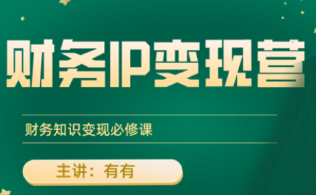 6e94d723478e15f76da0c1e9206f6791.png 有有老师·财务IP变现营,财务知识变现必修课