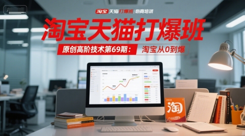 6f87ff63fb4017aadab170a29b0bbda5.jpeg 淘宝天猫打爆班原创高阶技术第69期:淘宝从0到爆
