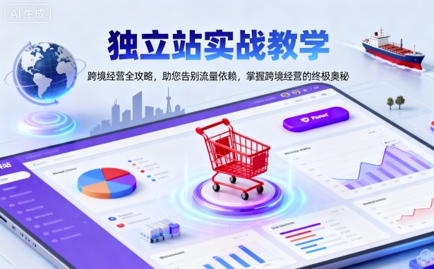 852de241cb11617b457b1a4ae12d7cd6.jpeg 独立站实战教学,跨境经营全攻略,助您告别流量依赖,掌握跨境经营的终极奥