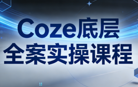 华仔·Coze底层全案实操课程-南友云赚