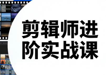 剪辑师进阶实战课(更新23年-25年)-南友云赚