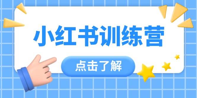 小红书训练营，助小白入门，掌握技巧变达人，课程实操又全面(12节课)-南友云赚