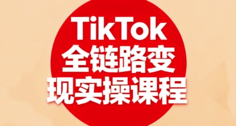 TikTok全链路变现实操课程，全方位助力学员掌握TK变现技能-南友云赚