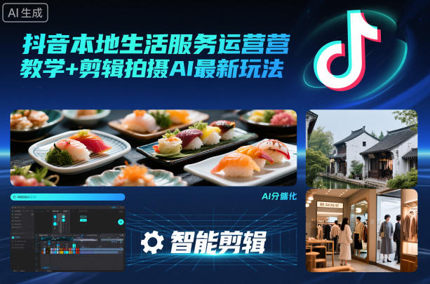 a833da229a02b0aaeb0412db4ae24dec.jpeg 抖音本地生活服务运营教学+剪辑拍摄AI最新玩法