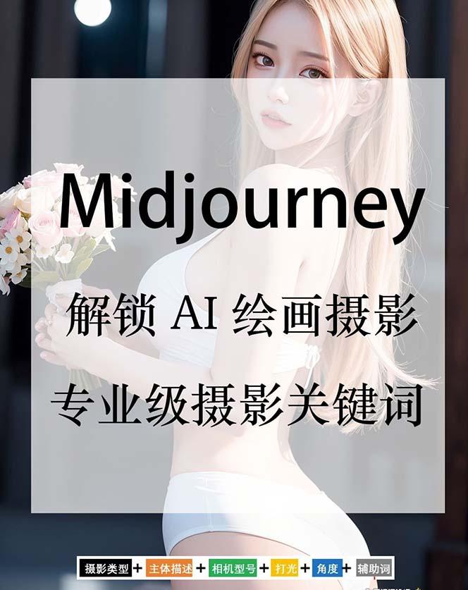 Midjourney关键词-解锁AI绘画专业级人工智能摄影关键词表-南友云赚