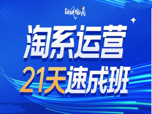 淘系运营21天速成班35期，年前最后一波和2025方向-南友云赚