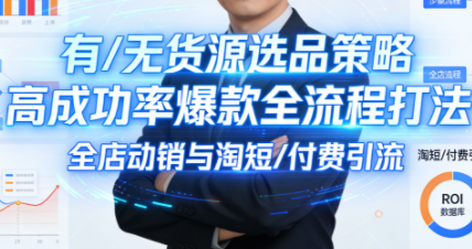 子鹏讲电商·淘宝私家班(更新2026)-南友云赚