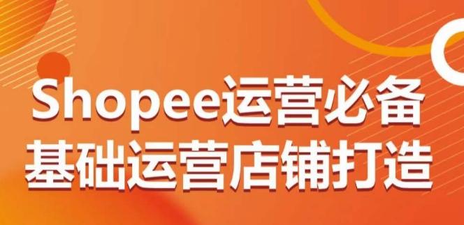 Shopee运营必备基础运营店铺打造，多层次的教你从0-1运营店铺-南友云赚