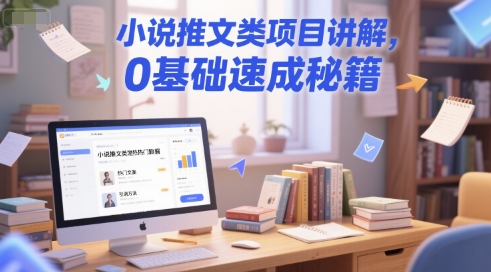 b28ebb0710864417dbc888bd84f8bca2.jpeg 小说推文类项目讲解,0 基础速成秘籍
