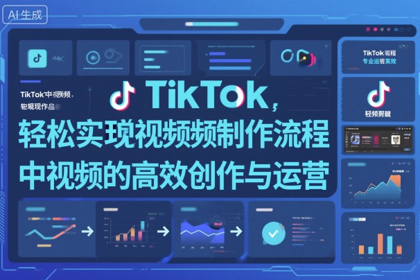 c7d78cd693fa985a73cd91cfb3c28c0a.jpeg TikTok中视频制做流程,轻松实现Tk中视频的高效创作与运营