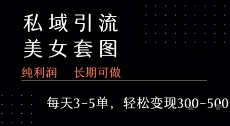 cab73969837a69d73002d756308ac24b.jpeg 私域卖套图每天3-5单 每单利润99-2张+