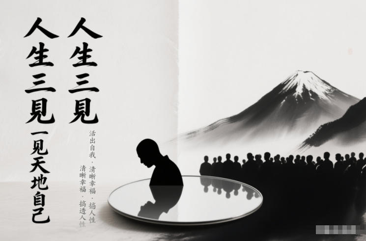 人生三见一见天地见众生见自己，活出自我拥有清晰幸福人生，搞透人性-南友云赚