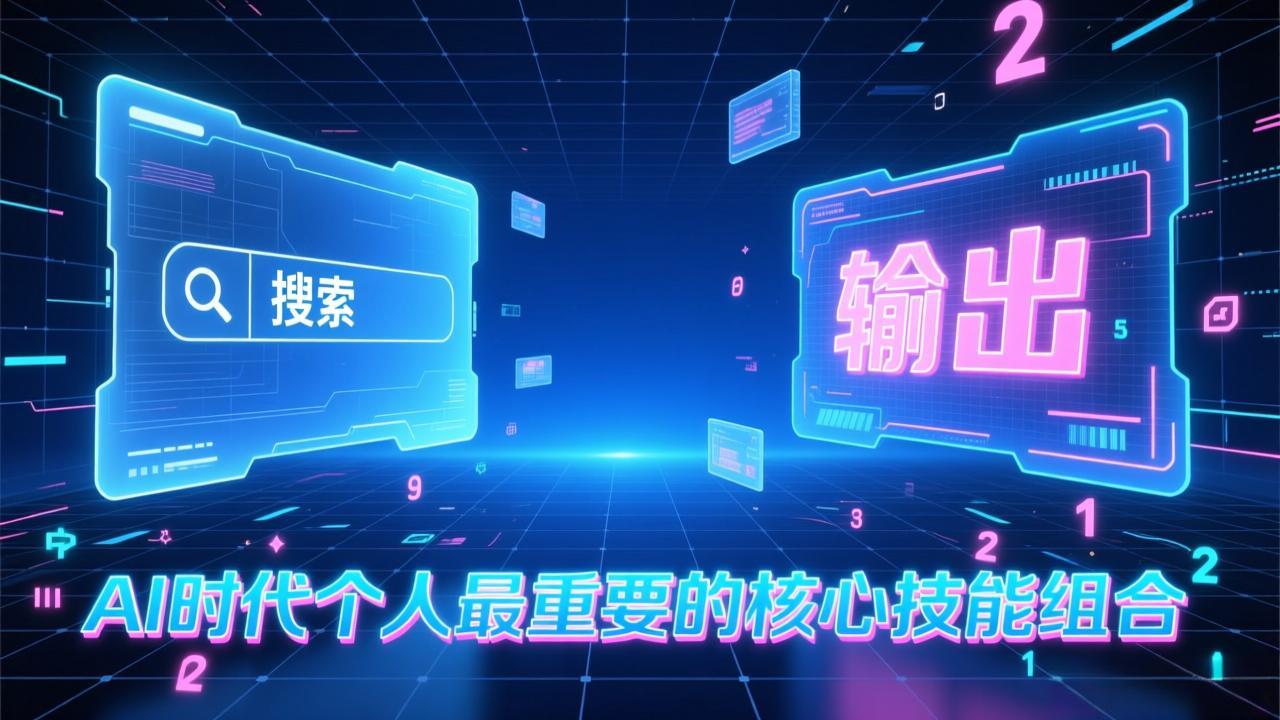 付费文章：AI时代个人最重要的核心技能组合：“输出能力”和“搜索能力”-南友云赚