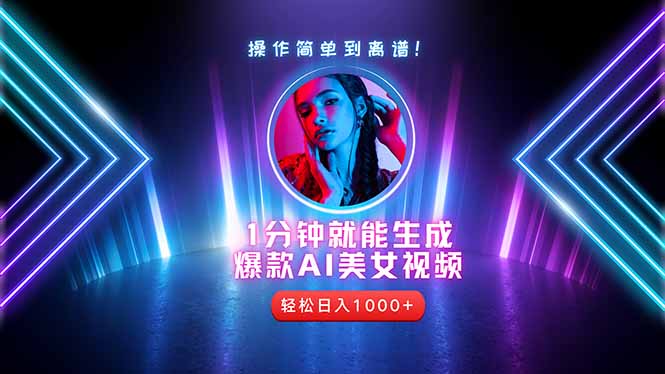 2025年最强副业：用AI做短视频，从零开始打造爆款账号！-南友云赚