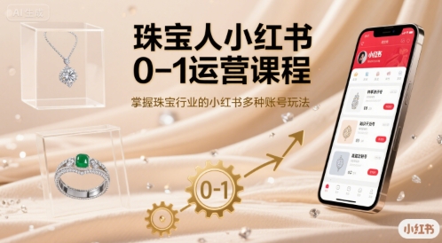 d8cabb8b59e215f4f842de93c590f238.jpeg 珠宝人小红书0-1运营课程,掌握珠宝行业的小红书多种账号玩法