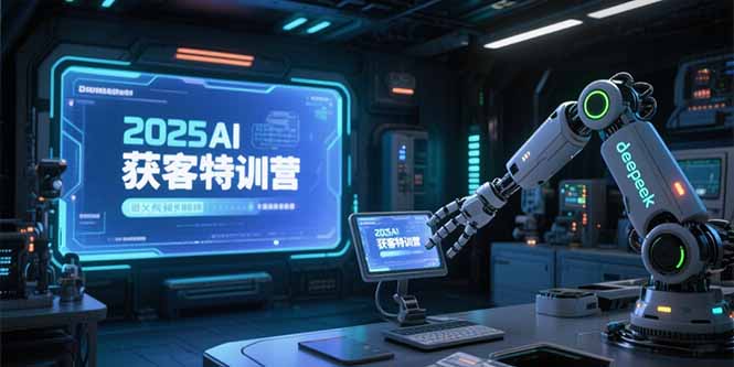 2025AI获客特训营，AI图文视频全制作，deepseek工具实操教学-南友云赚
