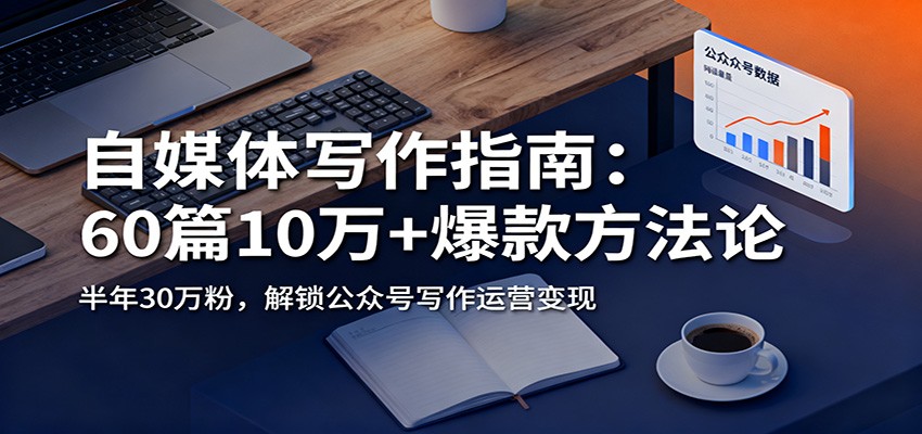 自媒体写作指南：60篇10万+爆款方法论，半年30万粉，解锁公众号写作运营变现-南友云赚