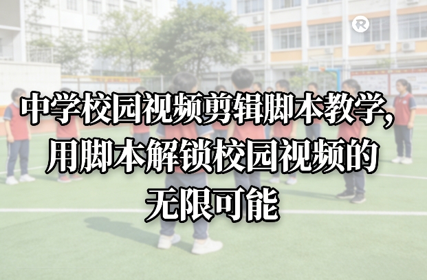 中学校园视频剪辑脚本教学，用脚本解锁校园视频的无限可能-南友云赚
