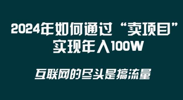 2024年 做项目不如‘卖项目’更快更直接！年入100万-南友云赚